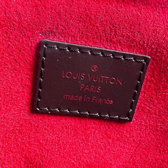 Auth LOUIS VUITTON Damier Ebene Trevi PM Handbag Shoulder Bag Brown - Picture 12 of 13